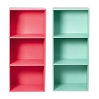 Amazon｜OKUNAI カラーボックス 3段 幅約40.5×奥行約28.5×高さ約88.5cm